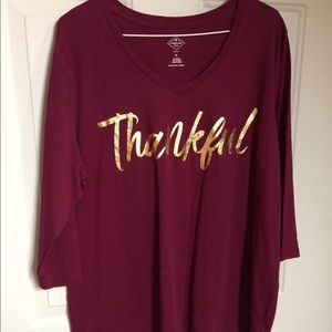 St. John’s bay shirt xl / new with tags